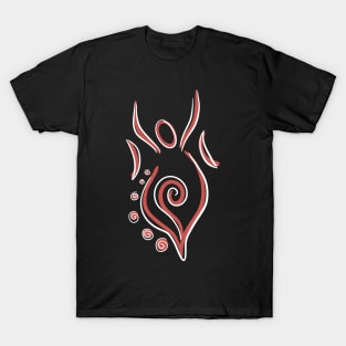 Abstract Goddess T-Shirt